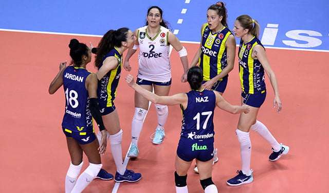 Filede derbinin kazananı Fenerbahçe Opet