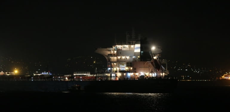 Marmara'da gemi kazası