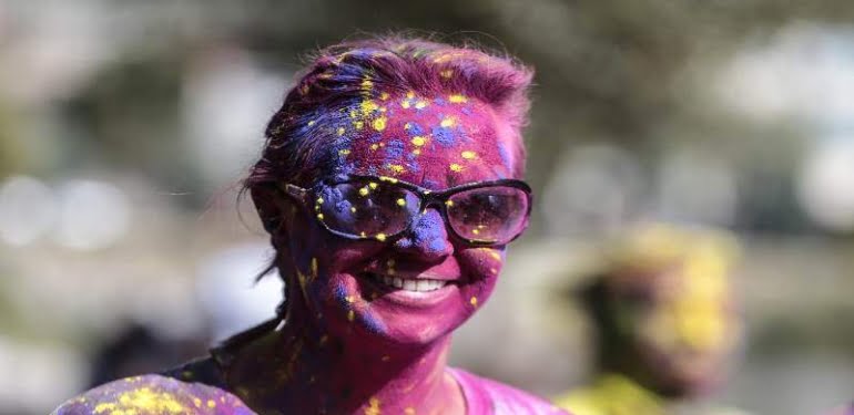 Ankara’da renkli koşu festivali