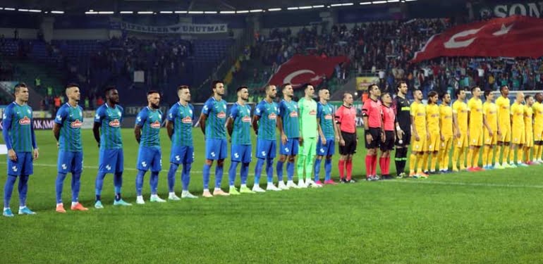 Süper Lig’de Çaykur Rizespor ile MKE Ankaragücü Çaykur Di