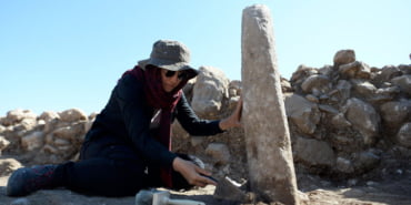 Mardin'in Dargeçit ilçesinde 11 bin 300 yıllık olduğu tahmi