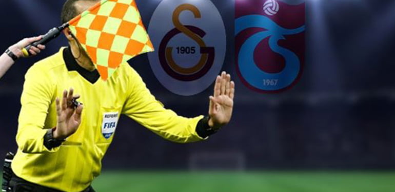Galatasaray-Trabzonspor maçı’nın hakemi belli oldu