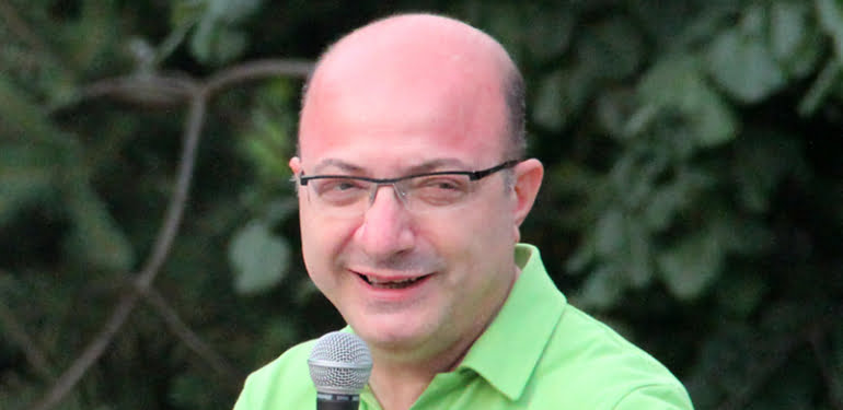 Ilhan Cihaner (CHP) during a meeting in Istanbul. June 2nd, 2015