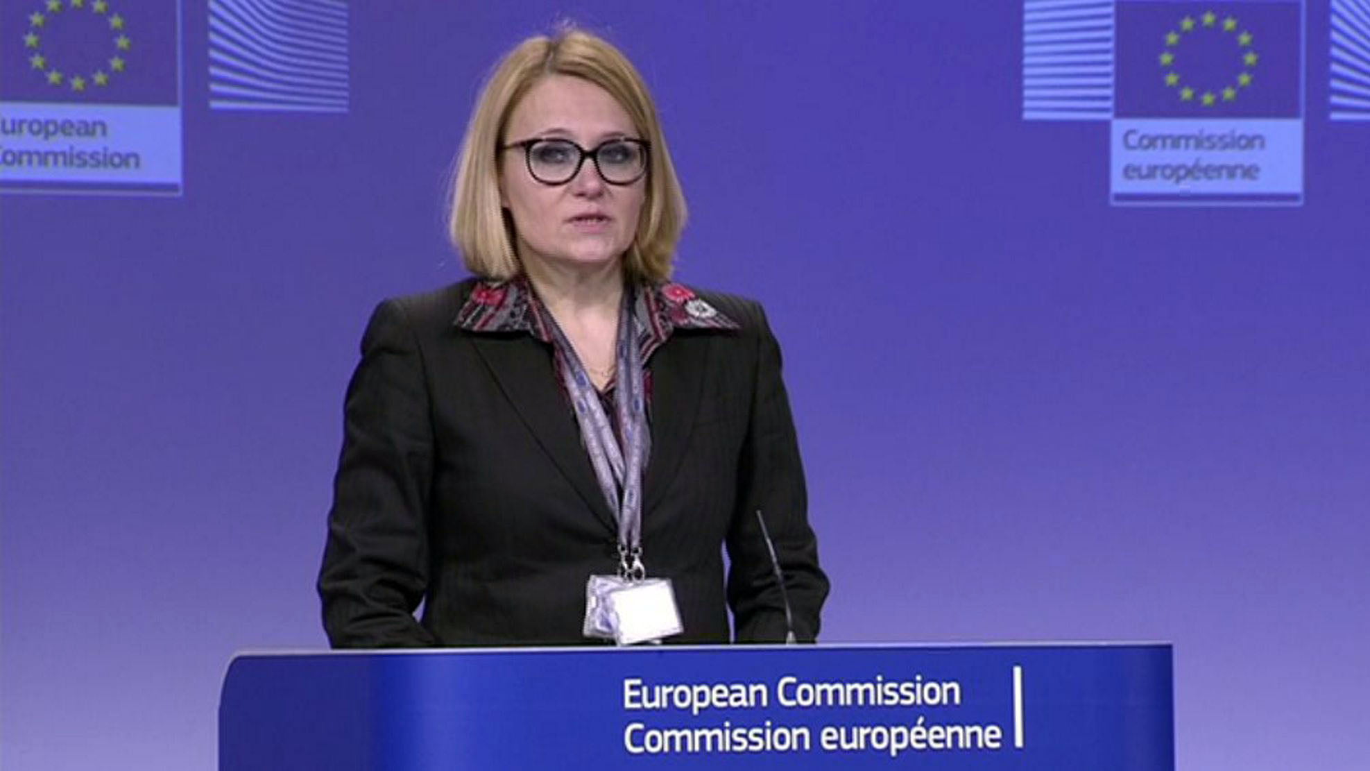 Maja Kocijancic, talsmaður stækkunarstjóra ESB.