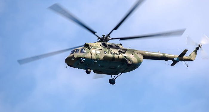 Rusya’da Mi-8 tipi nakliye helikopteri düştü