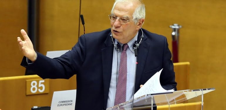 AB Dış İlişkiler ve Güvenlik Politikası Yüksek Temsilcisi Josep Borrell