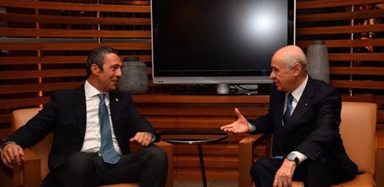 Ali Koç ile Bahçeli bir araya geldi