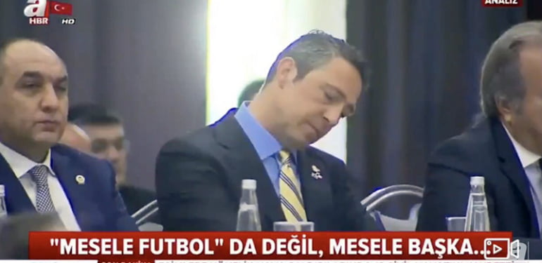 A Haber’de Ali Koç’u hedef alan yayın: Mesele futbol değil