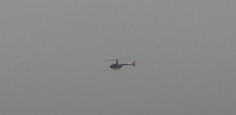 Ankara’da bu kez helikopterle test uçuşu!