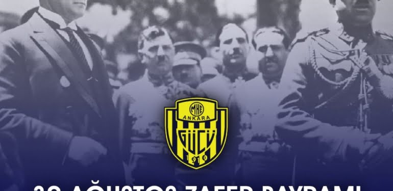 Ankaragücü ve Gençlerbirliği’nden 30 Ağustos Zafer Bayramı açıklaması