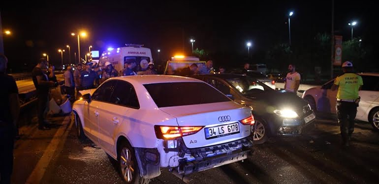 Avcılar'da aynı yerde arka arkaya meydana gelen iki zincirleme