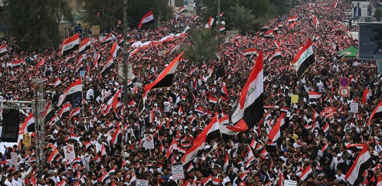 Irak’ta yüz binler alanda: ABD defol