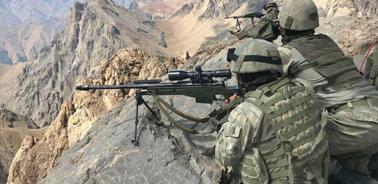Barış Pınarı bölgesinde 5 terörist etkisiz hale getirildi