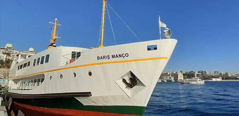 Barış Manço yenilenen vapurla anılıyor