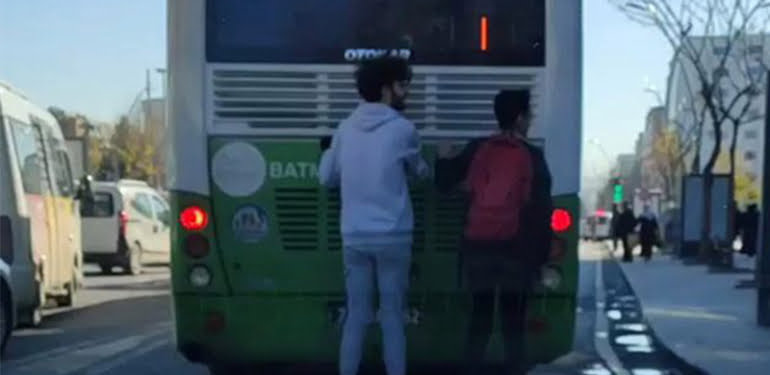 Batman’da patenli gençlerin tehlikeli yolculuğu