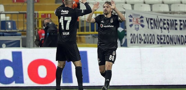 Beşiktaş son dakikada güldü