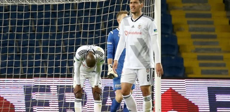 Beşiktaş’ın büyük hüsranı