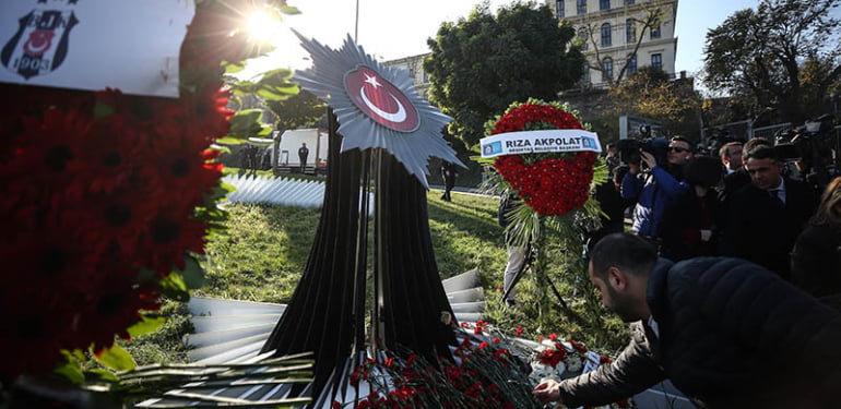 Beşiktaş’taki terör saldırısında şehit olanlar anıldı