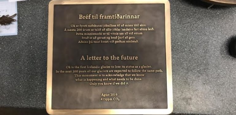 Bilim adamları, buzul statüsünü kaybeden Okjökull’a veda etti (DHA)