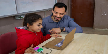 Diyarbakır'ın Eğil ilçesindeki Şehit Mehmet Aygün Ortaokul