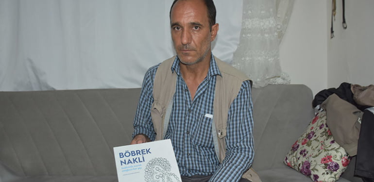 Böbreğini bağışladığı oğlunun canına can kattı