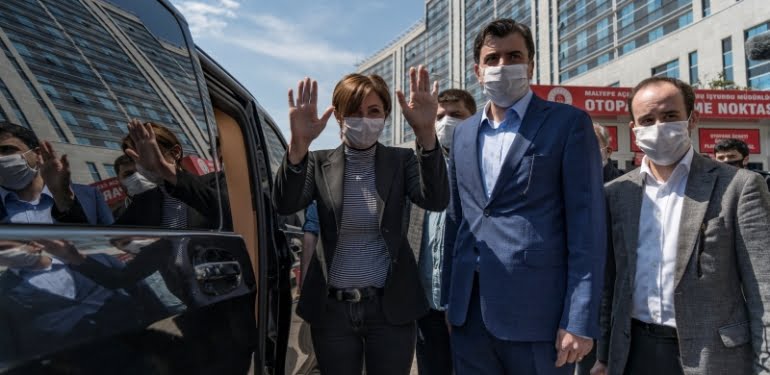 CANAN KAFTANCIOGLU ANADOLU ADALET SARAYI'NDA