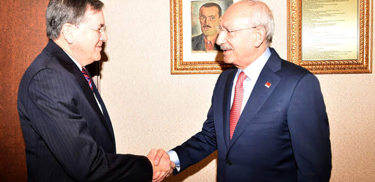 CHP Genel Başkanı Kemal Kılıçdaroğlu, ABD'nin Ankara Büy