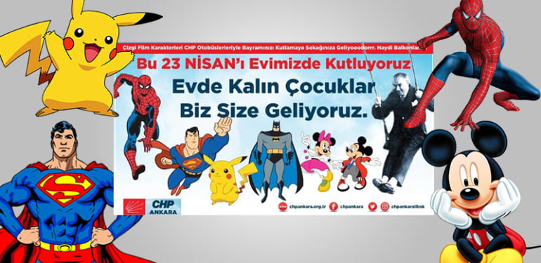 CHP 23 Nisan’ı ‘kahramanlarıyla’ kutluyor