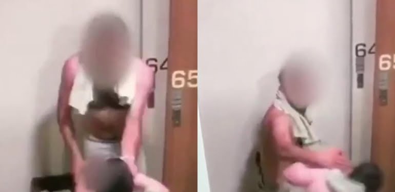 Otizmli çocuğa soyunma odasında dayak