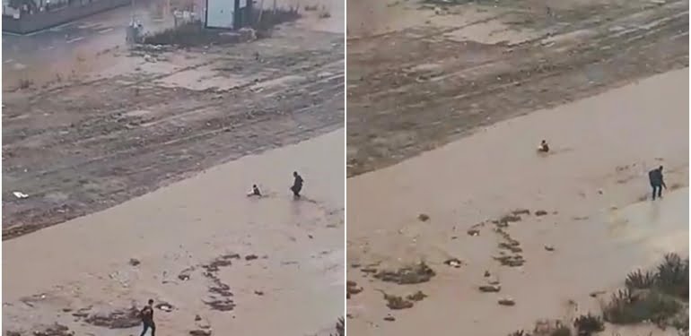 Adana’da sel sularına kapılan çocuk kurtarıldı