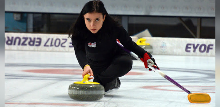 Curlingde olipmiyat heyecanı