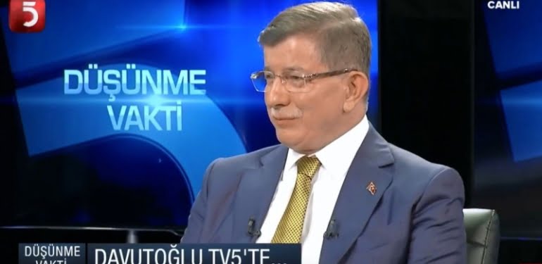 Davutoğlu’ndan geri vites