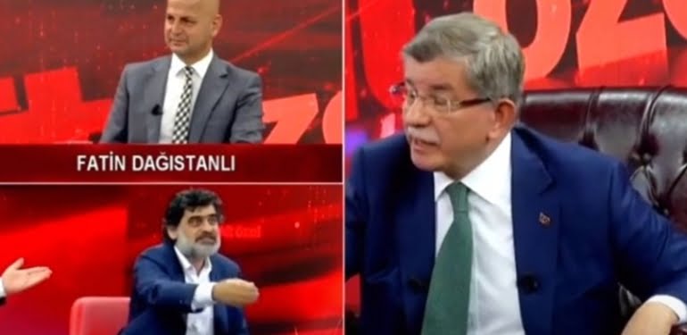 Seslerin yükseldiği programda Davutoğlu’ndan ‘Mehmet Dişli’ iddiası