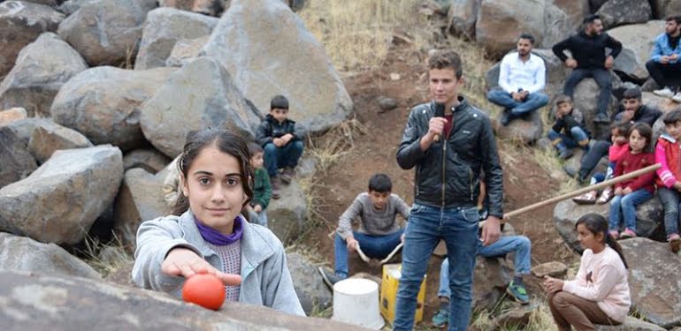 Diyarbakırlı çocuklardan ‘O Ses Türkiye’ yarışması