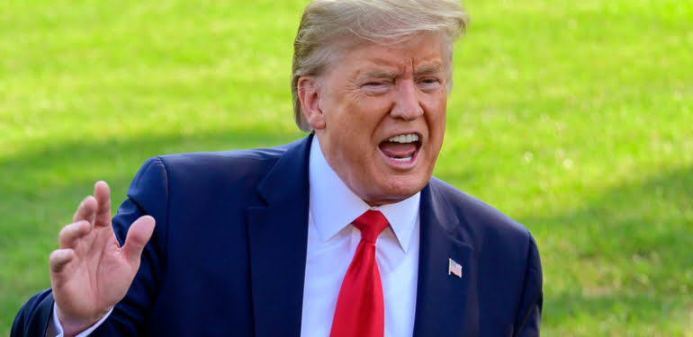 Trump departs White House, Washington DC, USA - 16 Sep 2019