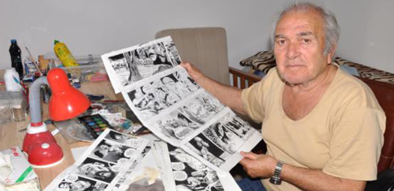 ‘Kara Murat’ın çizeri Abdullah Turhan, hayatını kaybetti