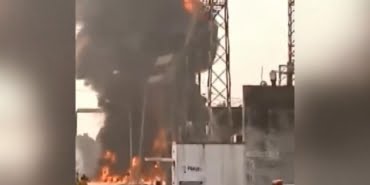 Nijerya’da enerji santralinde yangın (DHA)