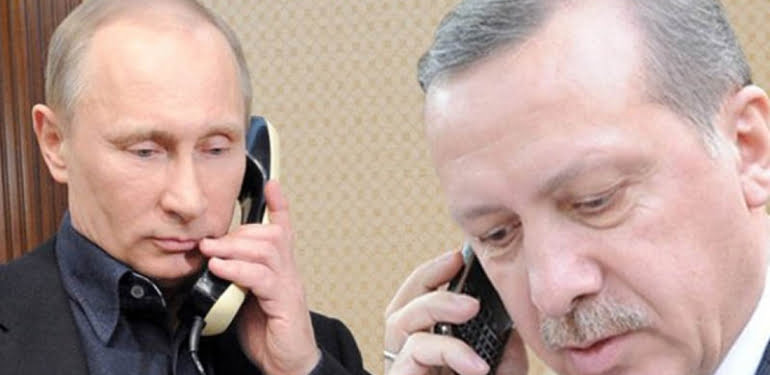 Erdoğan, Putin’le görüştü