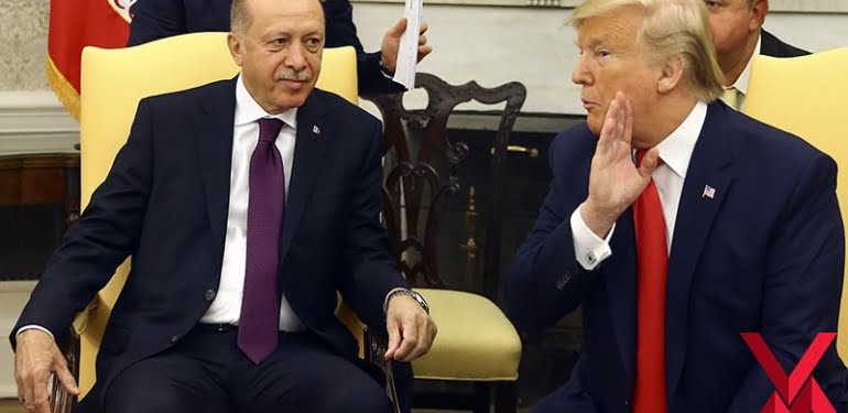 Türkiye Cumhurbaşkanı Recep Tayyip Erdoğan, ABD Başkanı Do