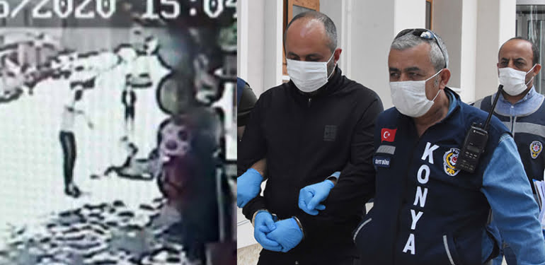 Eşini sokak artasında vuran koca saklandığı evde yakalandı