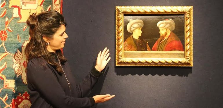 Fatih’in portresi 770 bin sterline satıldı… İmamoğlu: İBB olarak biz aldık
