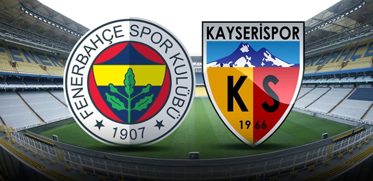 Fenerbahçe Kayserispor maçında ilk 11’ler