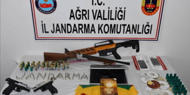 Ağrı'nın Patnos ilçesinde, terör örgütü PKK/KCK'ya yard