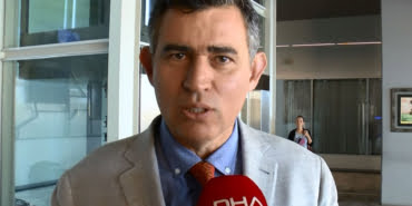 FEYZIOGLU DHA'YA KONUSTU- FOTO: DHA