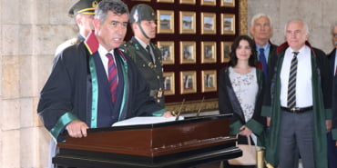 Türkiye Barolar Birliği Başkanı Metin Feyzioğlu ile beraber
