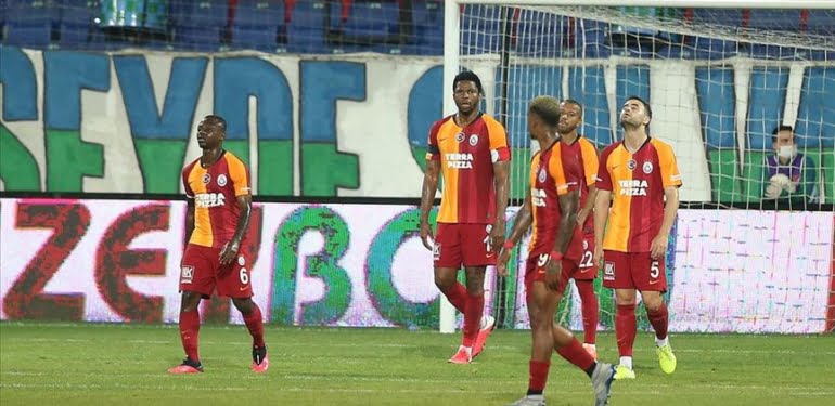 Rize deplasmanı Galatasaray’a kabus oldu