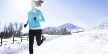 Running in the Winter.