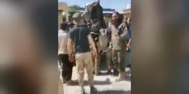 UMH Tarhuna’da Hafter'e bağlı milisleri böyle esir aldı (DHA)