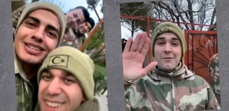 İdlib şehitleri böyle helallik istemiş… Son görüntüleri ortaya çıktı
