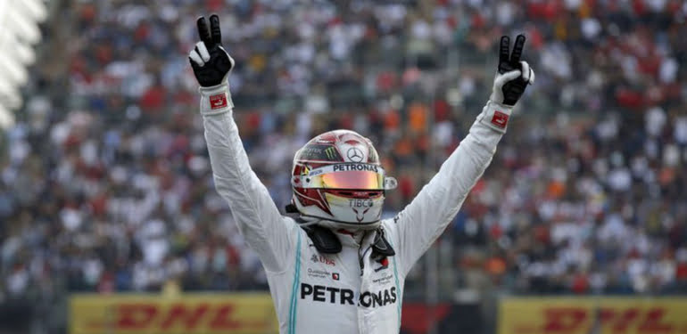 Hamilton 6. kez şampiyon
